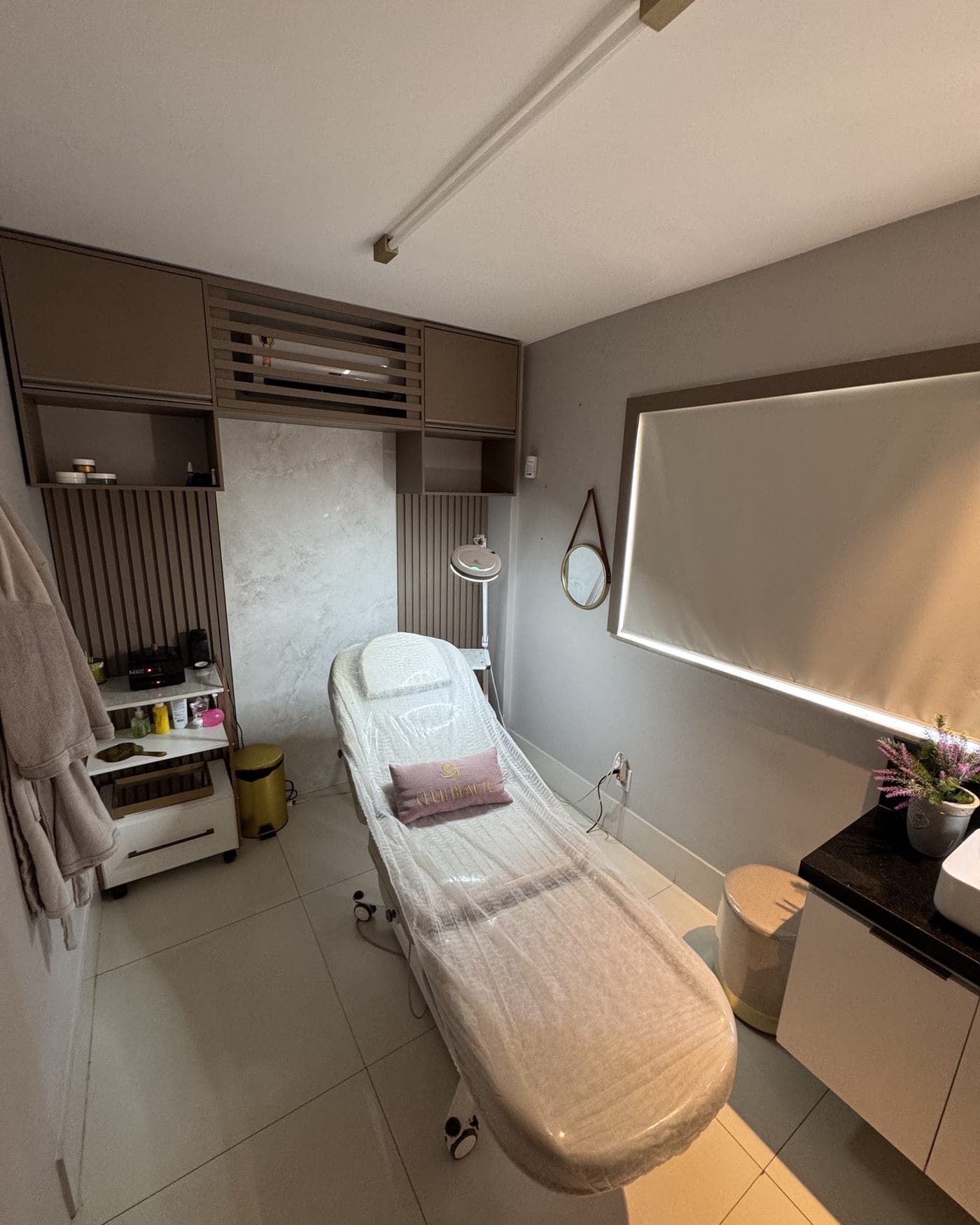 Sala de estética facial e corporal