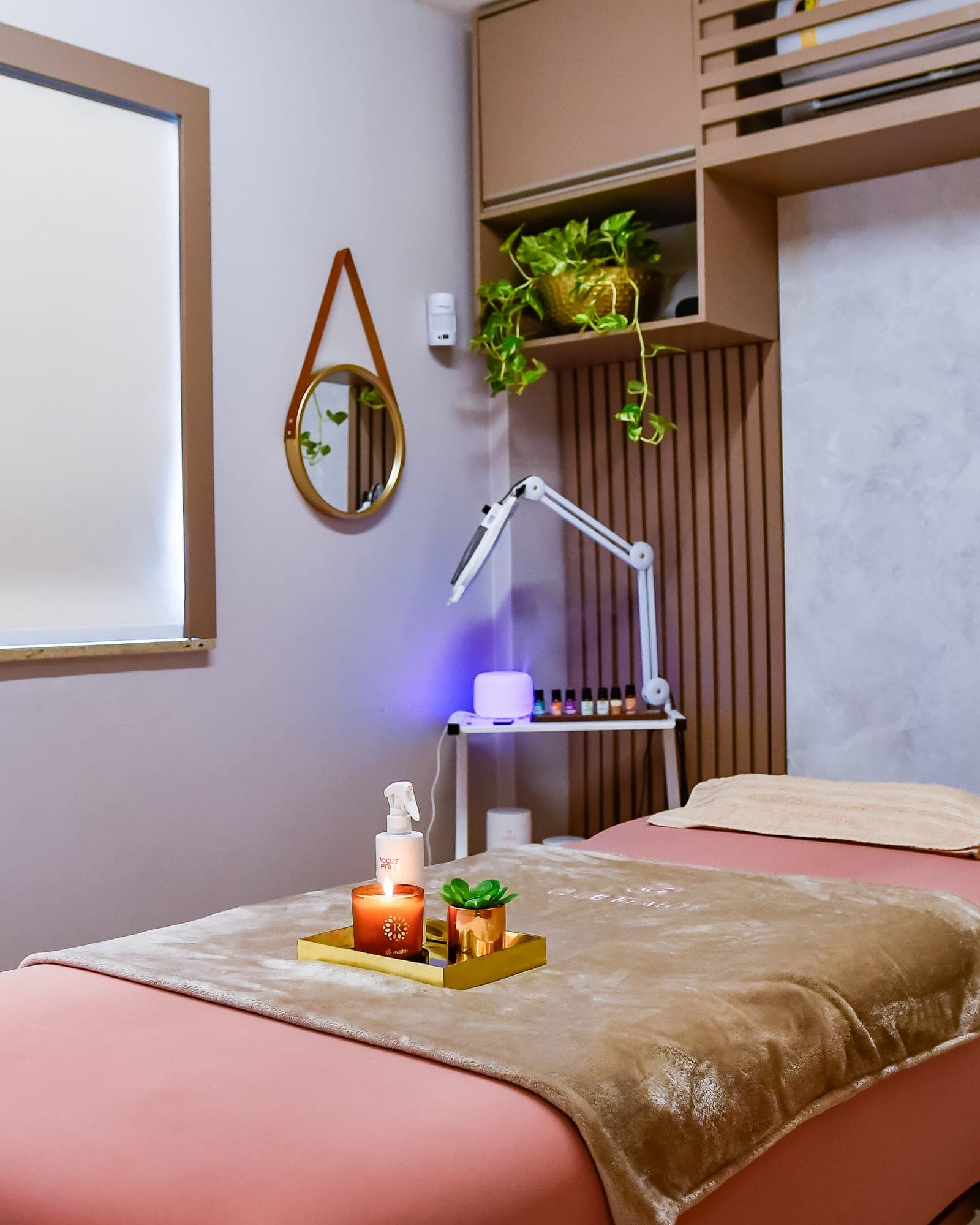 Sala de massagem e drenagem